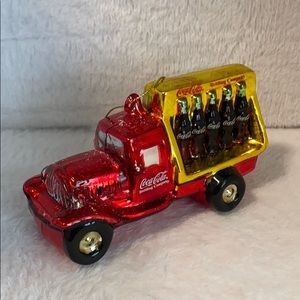 Coca Cola Vintage Truck Ornament
